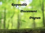 Advancing Sustainable Hardwood Sourcing: NWFA's Responsible Procurement Program - slide 1