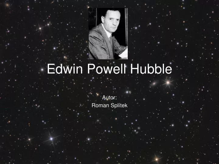 edwin powell hubble