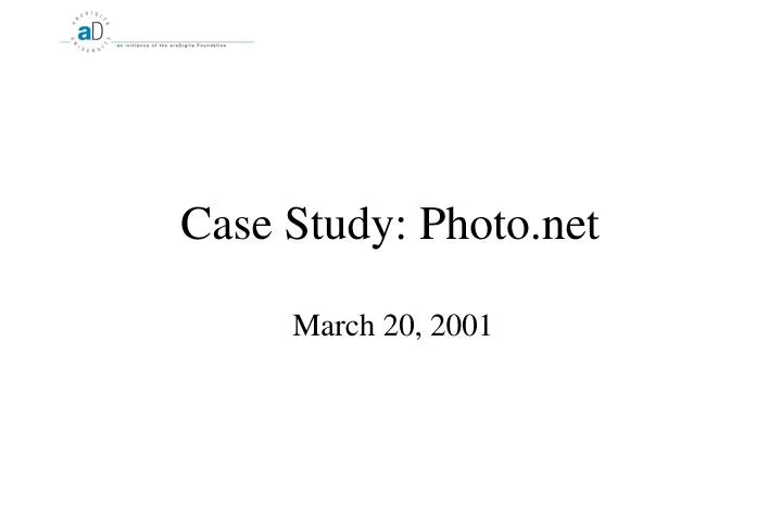 case study photo net