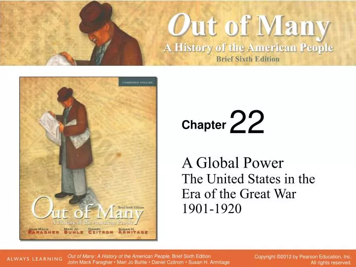 a global power the united states in the era of the great war 1901 1920