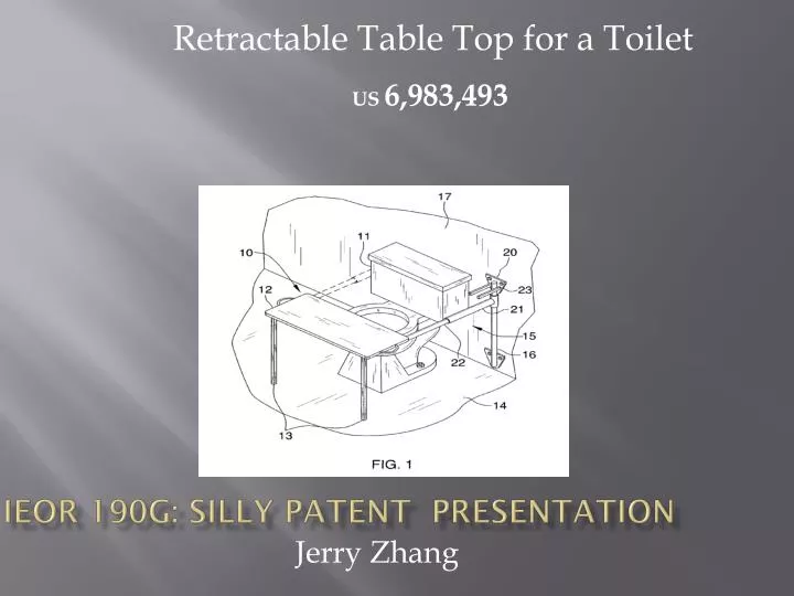 ieor 190g silly patent presentation