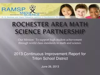 Rochester Area Math Science Partnership