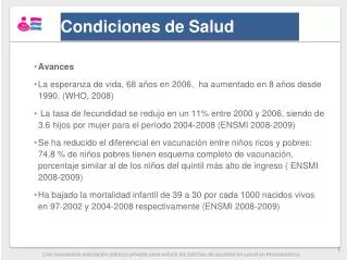 condiciones de salud