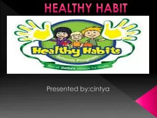 presented by cintya