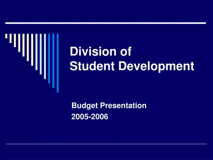 division of student development