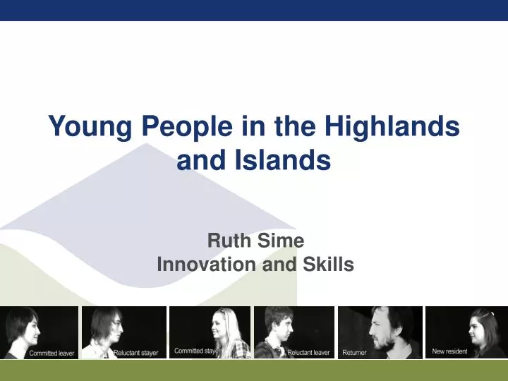young people in the highlands and islands