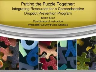 Putting the Puzzle Together: Integrating Resources for a Comprehensive Dropout Prevention Program