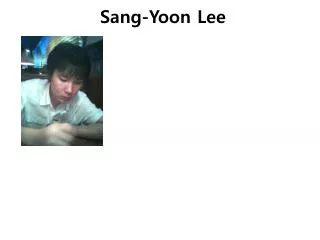 Sang-Yoon Lee