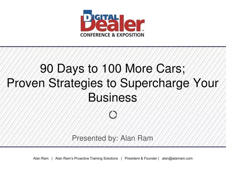 90 days to 100 more cars proven strategies to supercharge your business