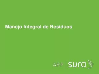 manejo integral de residuos