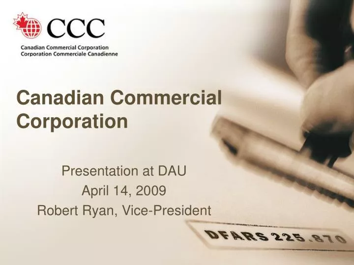 canadian commercial corporation