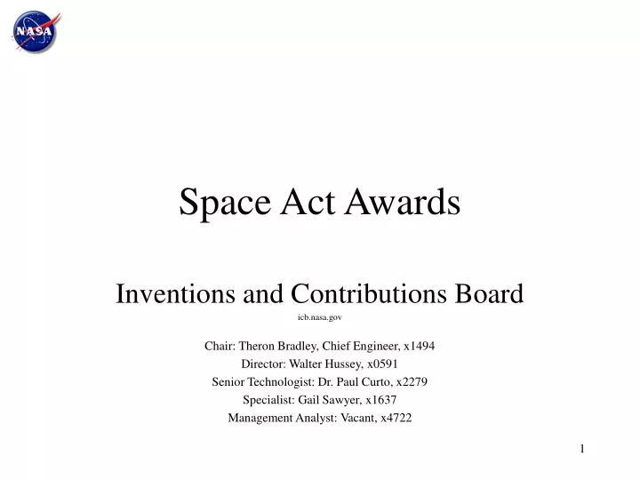 space act awards