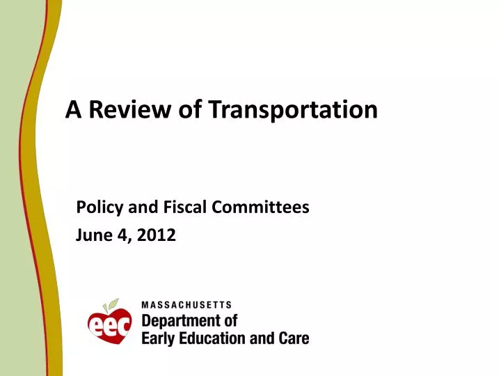 policy and fiscal committees june 4 2012