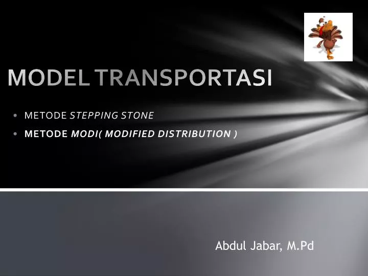 model transportasi