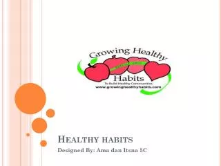 healthy habits