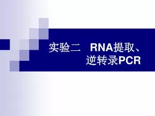 rna pcr