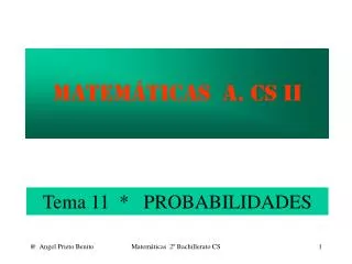 matem ticas a cs ii