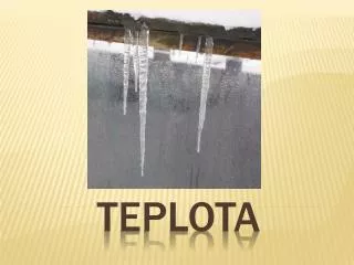 teplota