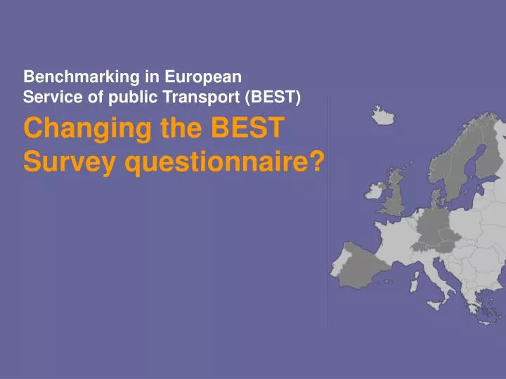 benchmarking in european service of public transport best