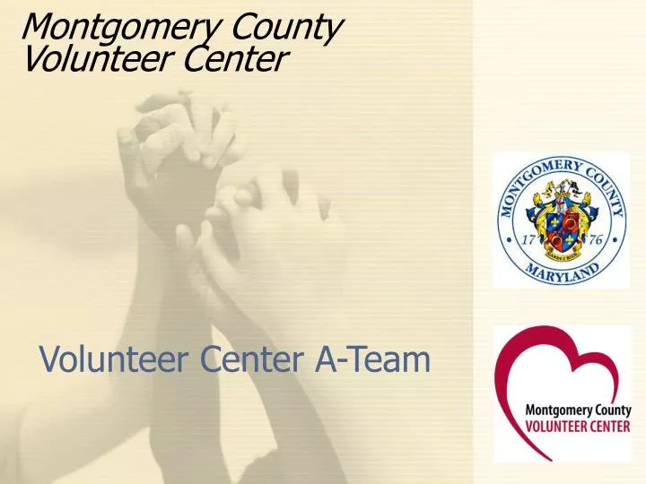 montgomery county volunteer center