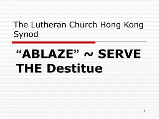 The Lutheran Church Hong Kong Synod