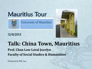Mauritius Tour 12/8/2012