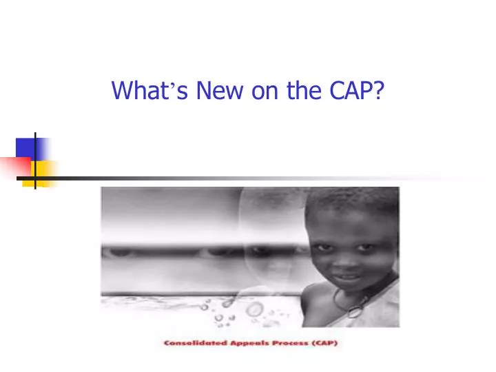 what s new on the cap