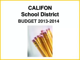 CALIFON School District