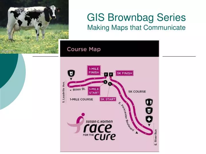 gis brownbag series making maps that communicate