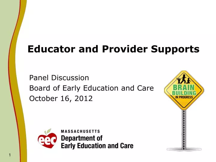 educator and provider supports