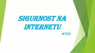 sigurnost na internetu