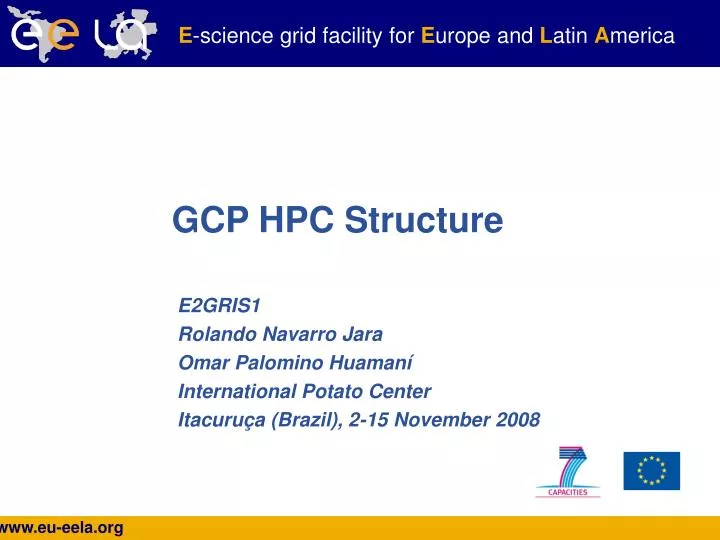 gcp hpc structure