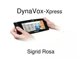 DynaVox- Xpress