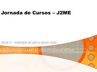 jornada de cursos j2me