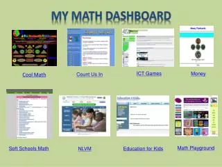 My Math Dashboard