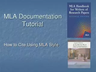 mla documentation tutorial