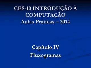 ces 10 introdu o computa o aulas pr ticas 2014