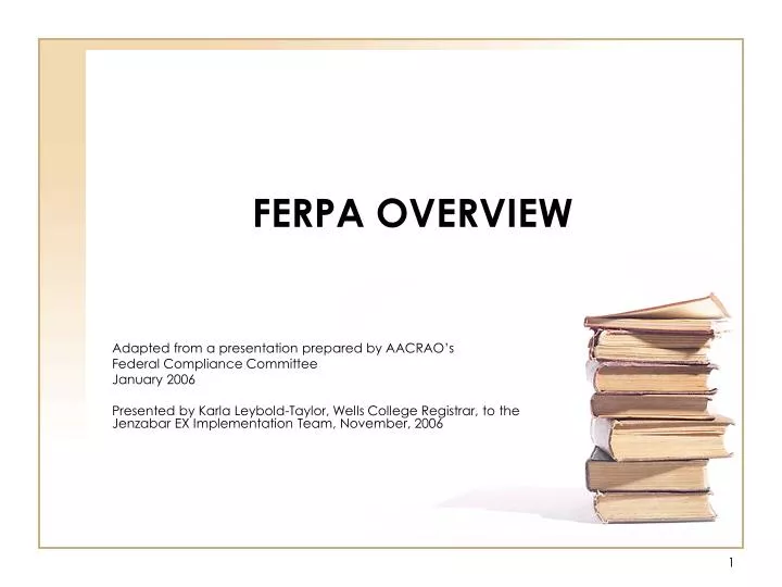 ferpa overview