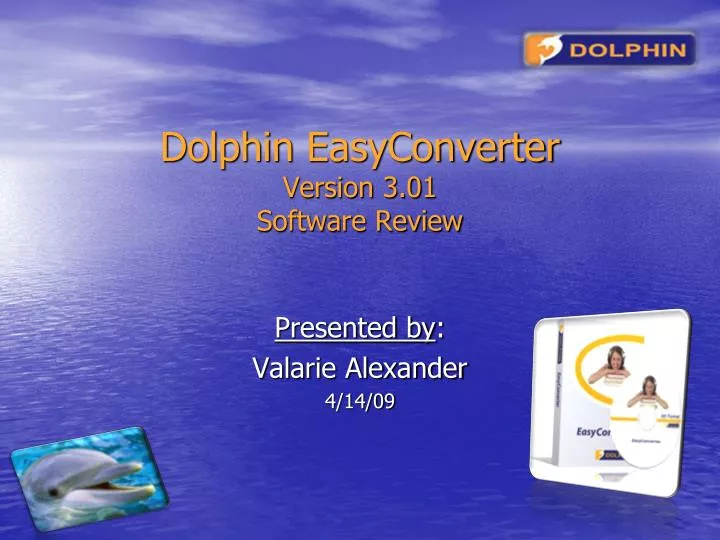 dolphin easyconverter version 3 01 software review