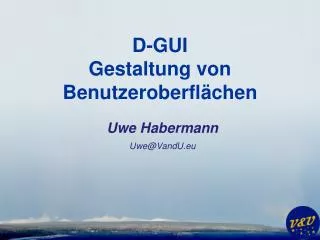 d gui gestaltung von benutzeroberfl chen