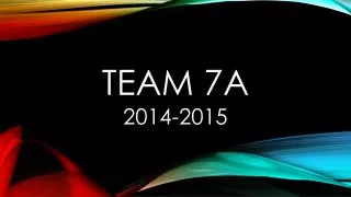 Team 7A