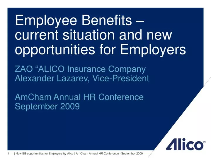 employee benefits current situation and new opportunities for employers