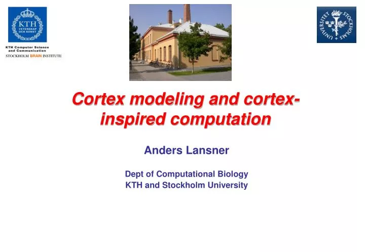 cortex modeling and cortex inspired computation