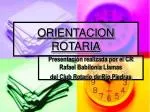 ORIENTACION ROTARIA - slide 1