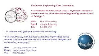 The Neural Engineering Data Consortium