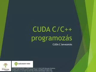 cuda c c programoz s