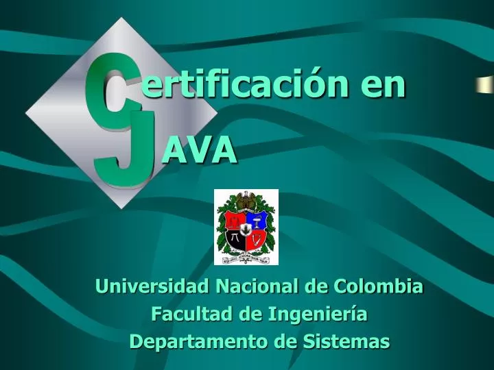 universidad nacional de colombia facultad de ingenier a departamento de sistemas