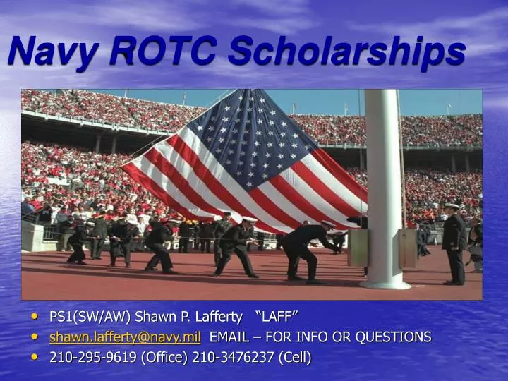 navy rotc scholarships