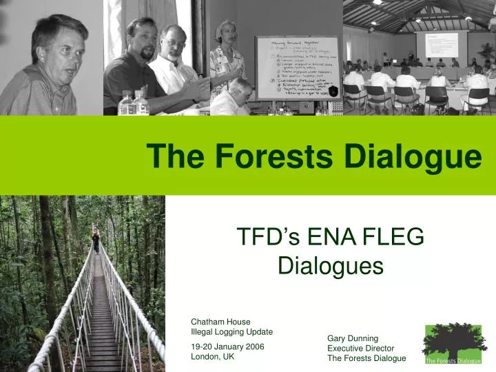 the forests dialogue