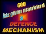 GOD has given mankind a - slide 1
